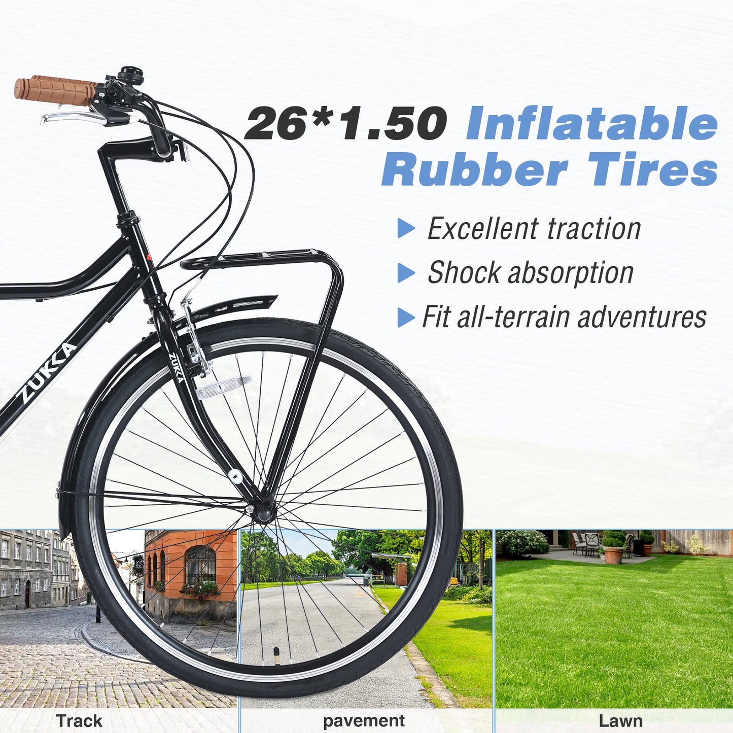 26" Vintage Commuter Bike