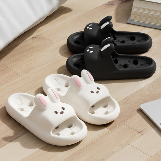 Cartoon Women Bathroom Slippers