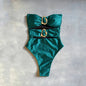 Oval One Pc Swimsuit