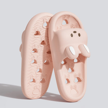 Cartoon Women Bathroom Slippers