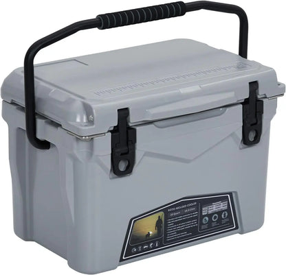 Portable Ice Chest with Cup Holder