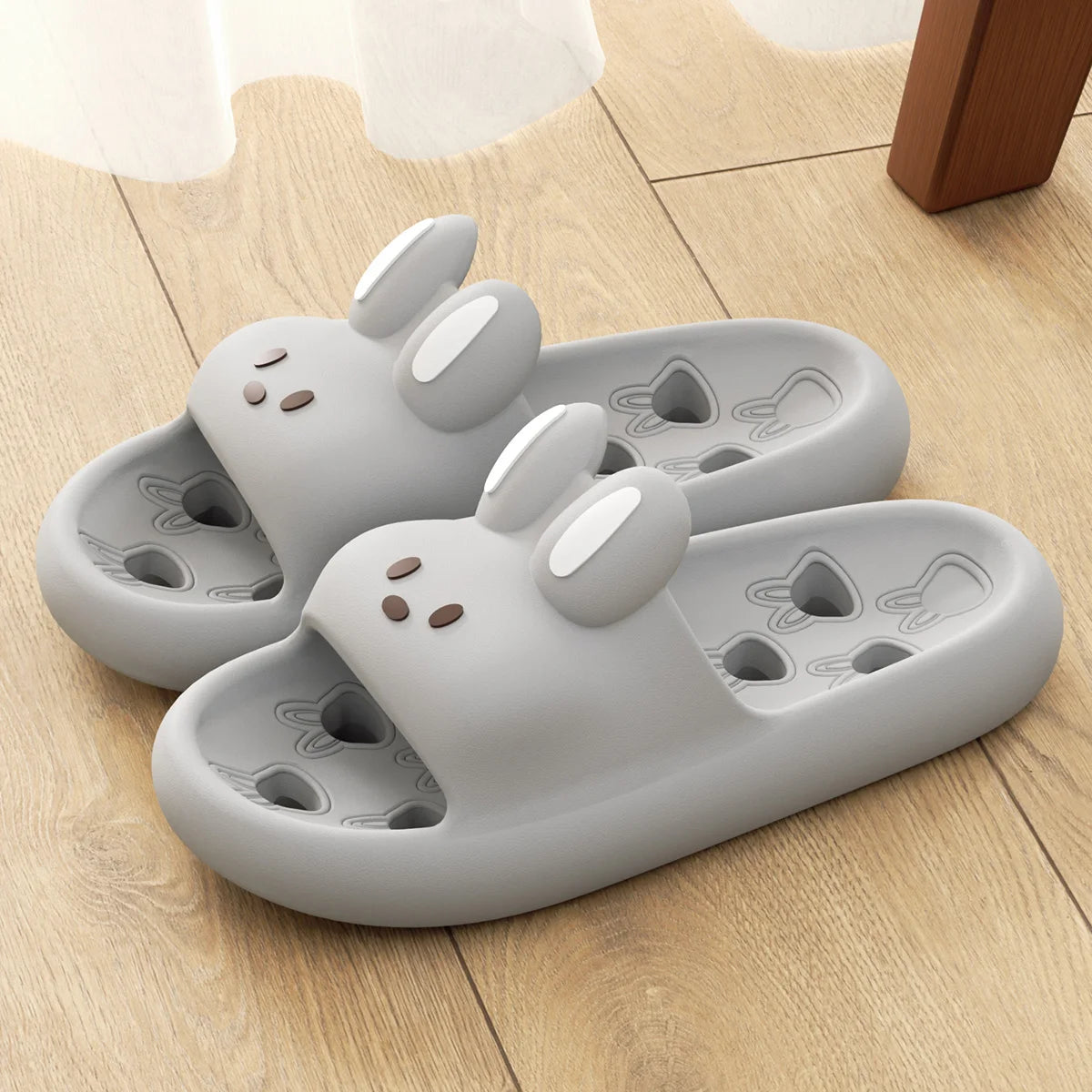 Cartoon Women Bathroom Slippers