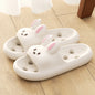 Cartoon Women Bathroom Slippers