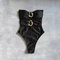 Oval One Pc Swimsuit