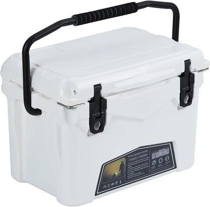 Portable Ice Chest with Cup Holder