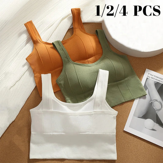 1/2/4Pcs Sports Bra